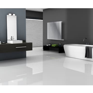 ECD Germany Stella panelradiatorer Horisontale 630 x 590 mm - Chrome -