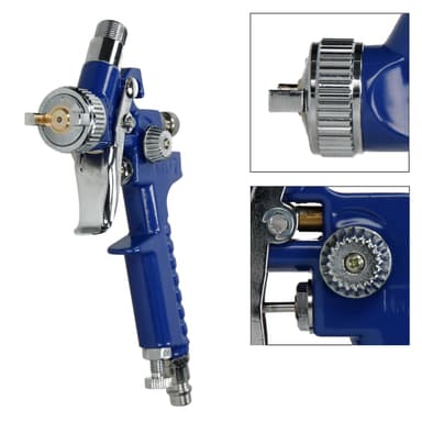 Sprøjtepistol HVLP sprøjtepistol sat 0,8 1,4 bil maling vandudskiller 1/4 """"