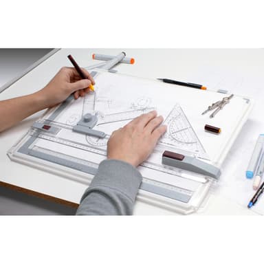 Professionel tegnebrættet tegnebrættet tegnebrættet A3 Set Kit Multifunktionel