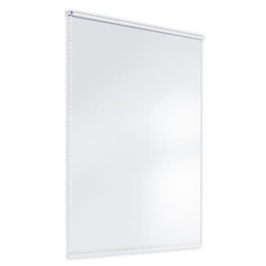 ECD Germany mørklægningsgardin 100 x 150 cm - hvid - Klemmfix - uden boring -