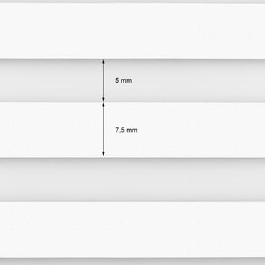 ECD Germany dobbeltblind 90 x 150 cm Hvid Klemmfix Duo blinde uden at bore