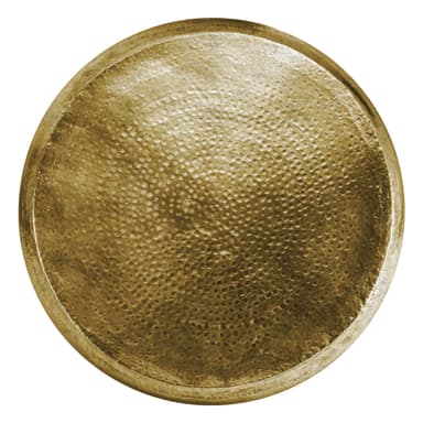 Sofabord Ø 60x30 cm Guld Aluminium WOMO Design
