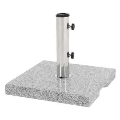 Parasol Shanghai med stativ Ø 325 cm Antracit fremstillet af aluminium og