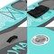 Surfbræt Stand Up Paddle SUP bord Maona padle bord oppustelige Turkis 308 cm