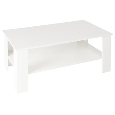 ML Design sofabord med masser af opbevaringsplads, 100 × 43 × 57cm, spånplader,