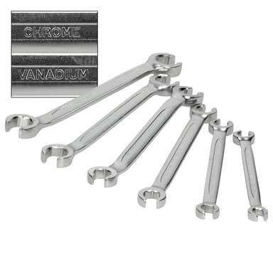 Bremserør nøglering bremse bløder bremse rør 6 stk 8-19 mm