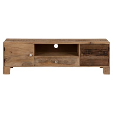 WOMO-DESIGN TV Lowboard 150x45x40cm med 1 skuffe 2 lagerenheder 1 hylde, unik,