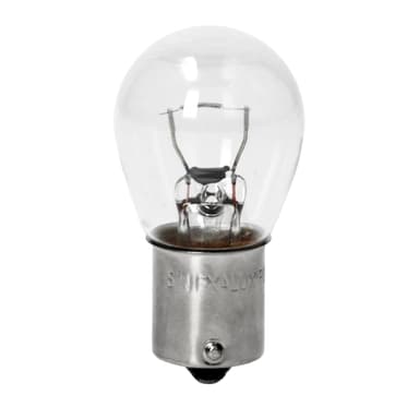 10 x pærer klare 12V / 21W Ba15s hvid bremselys blinklys pære lampe