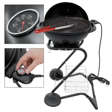 ML-2000W elektriske grill design Ø40cm som en bordplade grill Egnet 2i1