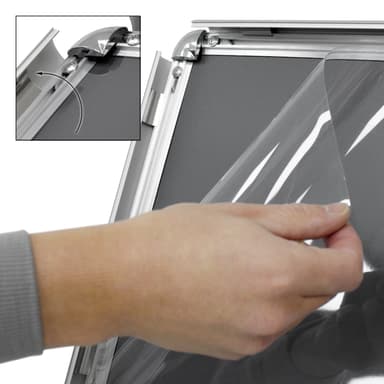 Info stå Poster stå præsentation stå A4 aluminium plakat stativ