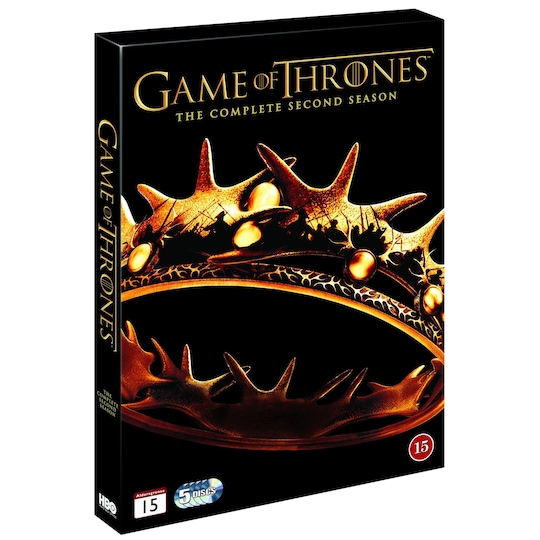 Game of Thrones: Sæson 2 (DVD)