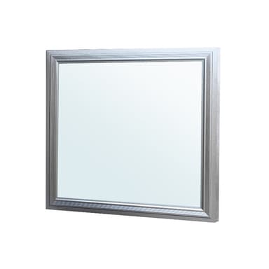 ECD Germany dæmpbar LED-loftslampe 30x30cm 12W kold hvid 6000K 750 lumen inkl.