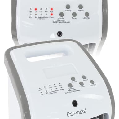 ML Design Mobile Air Conditioning 3in1, 23,5 x 56,5 x 26 cm, hvid, luftkøler