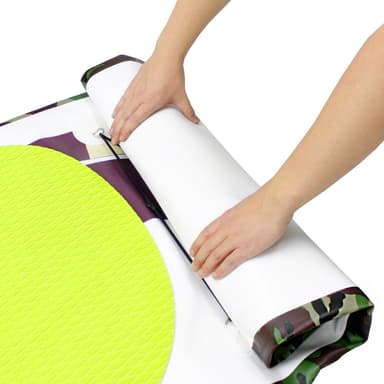 Surfbræt Stand Up Paddle SUP bord padle bord oppustelige padle Grøn 308 cm