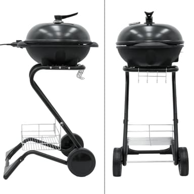 ML-2000W elektriske grill design Ø40cm som en bordplade grill Egnet 2i1