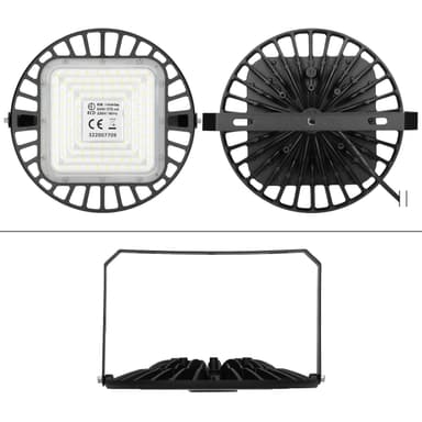 LED høj bugt armatur Resounding radiator Hall projektører industriel lampe koldt