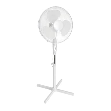 2 x piedestal fan med drejefunktion vind maskine mellemkøler oscillation 45W
