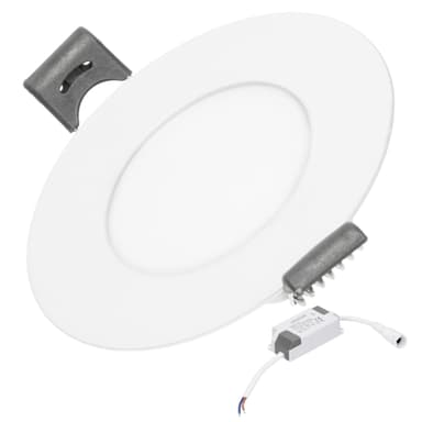 LED-panel forsænket lys forsænket spot lampe 3W varm hvid runde