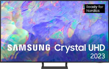 har varemærke Goneryl Samsung 65" CU8575 4K LED Smart TV (2023) | Elgiganten