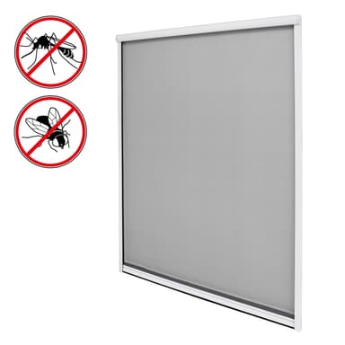 Myggenet insekt skærm rullegardin myggespray beskyttende 130x160 cm