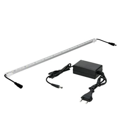 ECD Germany Kabinet lys bar lys lampe bar 0,5m bunden køle hvid strømforsyning