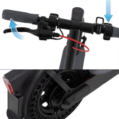 ECD Germany City Explorer Pro+ E-Scooter Abe med Street Juridisk EKFV STVZO