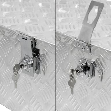 Værktøjskasse aluminium transport kasse Transport kasse 765x335x245 mm
