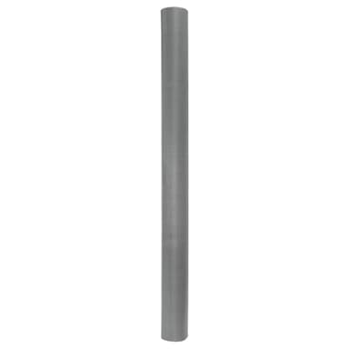 ECD Germany fluenet stof 1,5x15 m høj kvalitet glasfiber, grå, UV-bestandig,