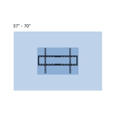 TV-vægbeslag til 37-70"""" TV VESA 600x400