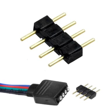 ECD Germany LED 044-4 polet stik til RGB-striben