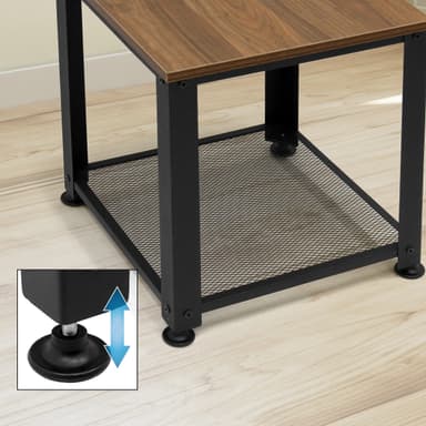 Sidebord sengebord sofaborde sofabord sofabord med opbevaring / hylde Træ-