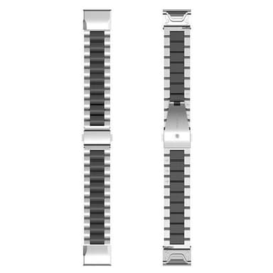 Rustfri stål urlænke Garmin MARQ Athlete Performance - Sølv/sort