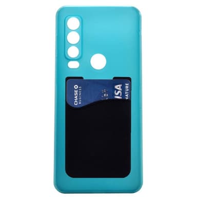 Silikone cover med kortholder CAT S75 - Mint