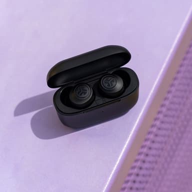 JLab Go Air Pop true wireless in-ear høretelefoner (sort)