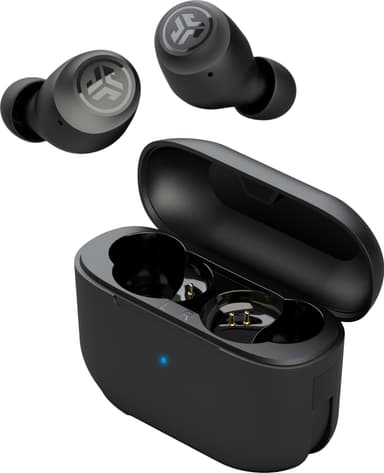 JLab Go Air Pop true wireless in-ear høretelefoner (sort)