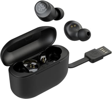 JLab Go Air Pop true wireless in-ear høretelefoner (sort)