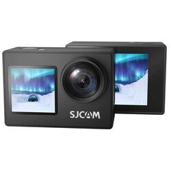SJCAM SJ4000Dual Screen 4K 30fps Action kamera, Wifi, Dual screen, Vandtæt skal. transportabel