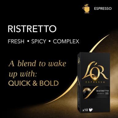 L'Or Espresso 11 Ristretto kapsler 4028586