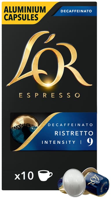 Se L Or Ristretto Decaf kapsler LOR4060650 hos Elgiganten