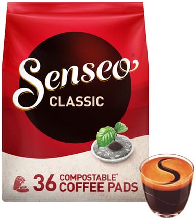 Senseo Classic medium-kop kaffepuder 4061174 (36 stk)