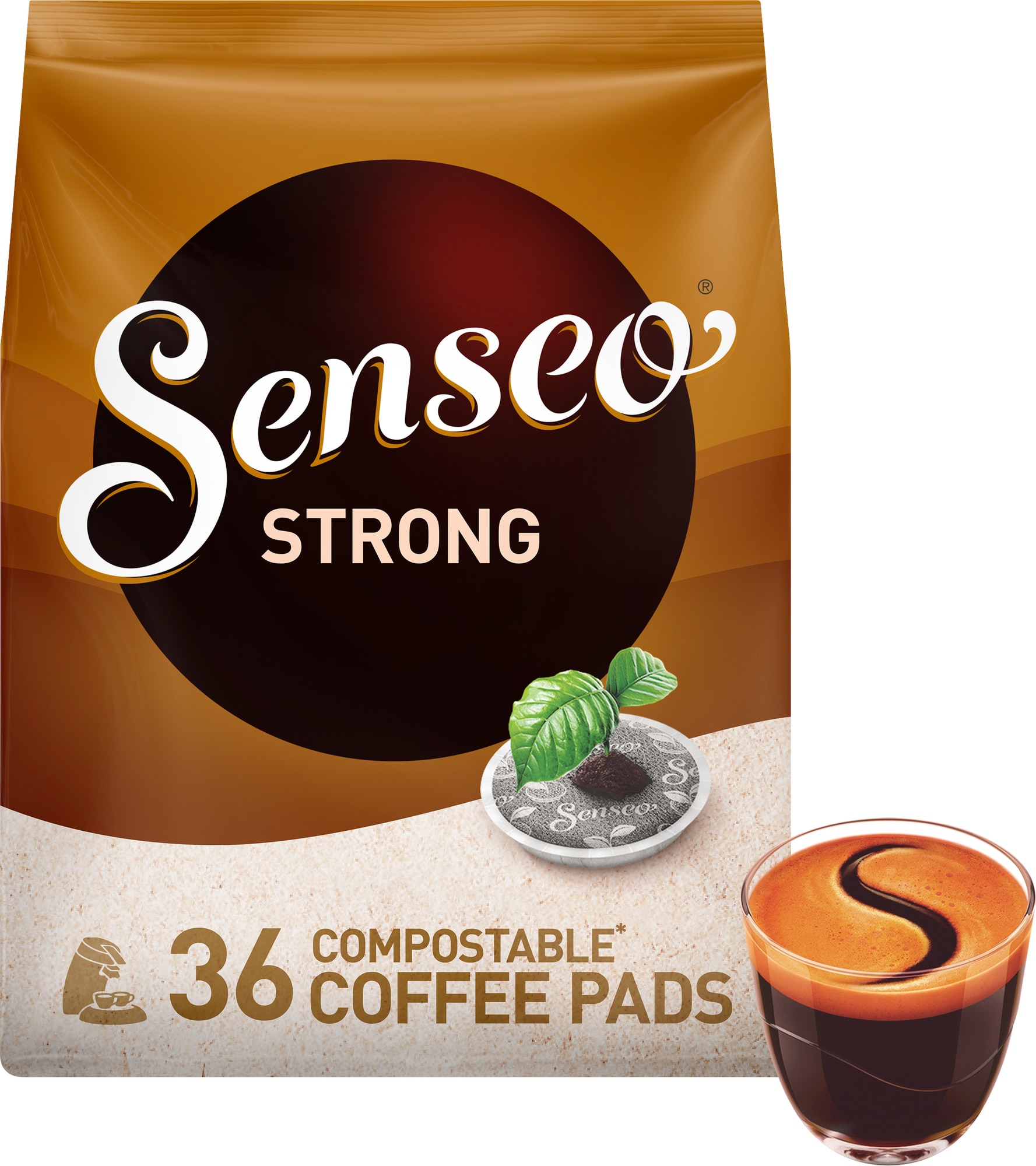 Senseo Strong Standard kaffepuder (36 stk)