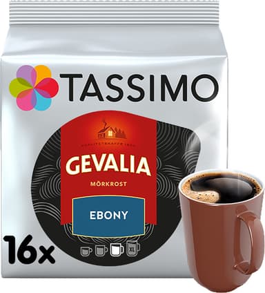 Tassimo Gevalia Ebony kapsler