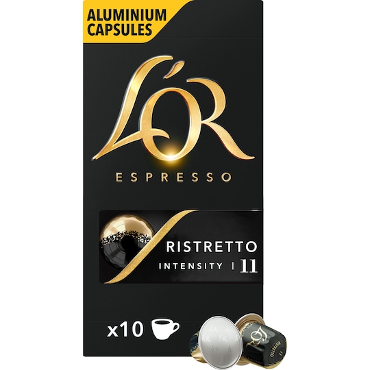 L Or Espresso 11 Ristresso kaffekapsler (10 stk)