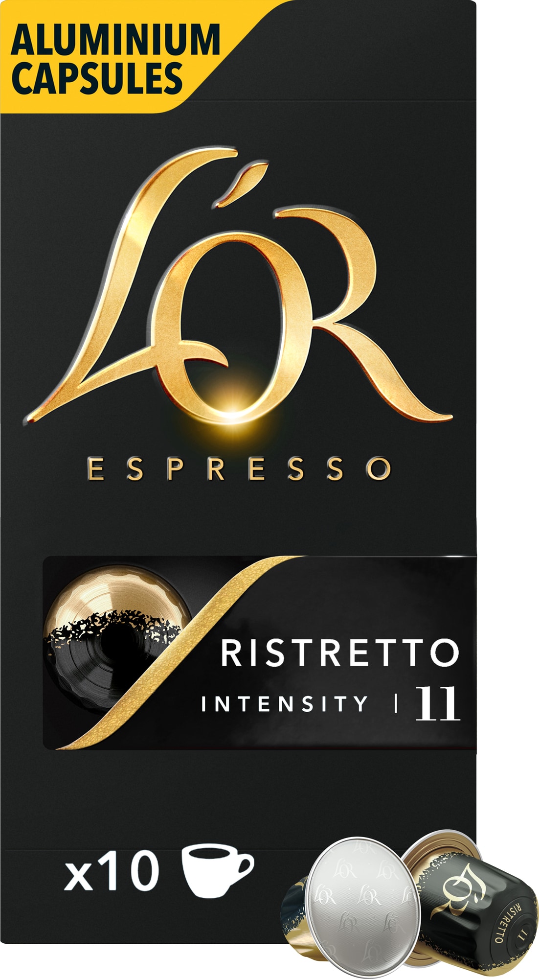 LÂ´OR Espresso 11 Ristretto kaffekapsler thumbnail