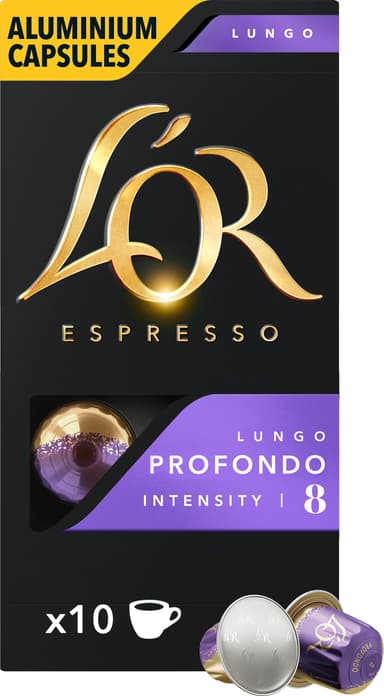 13: L'OR Lungo 8 Profondo - 10 capsules