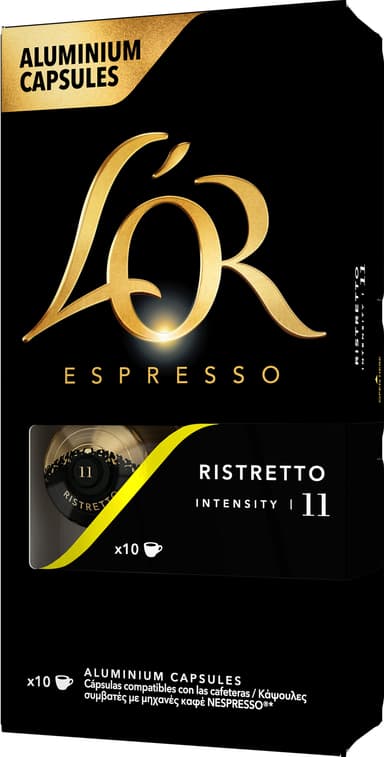 L Or Espresso 11 Ristresso kaffekapsler (10 stk)