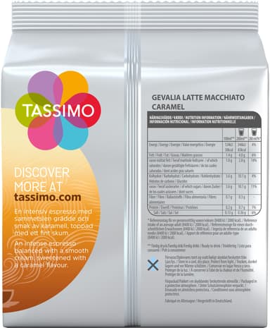 Tassimo Gevalia Caramel Macchiato kapsler TAS4031657