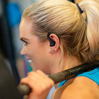 JLab JBuds Air Sport true wireless in-ear høretelefoner (sort)