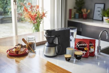 Senseo Switch pod- og filterkaffemaskine HD6594/60 (sort)