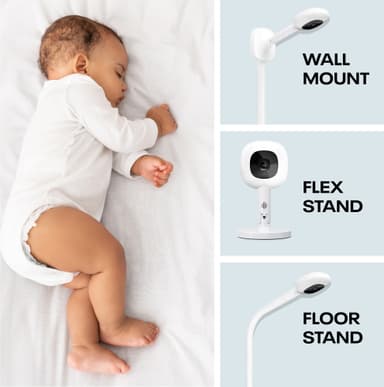 Nanit Pro babyalarm N322SW (med Flex-stativ)